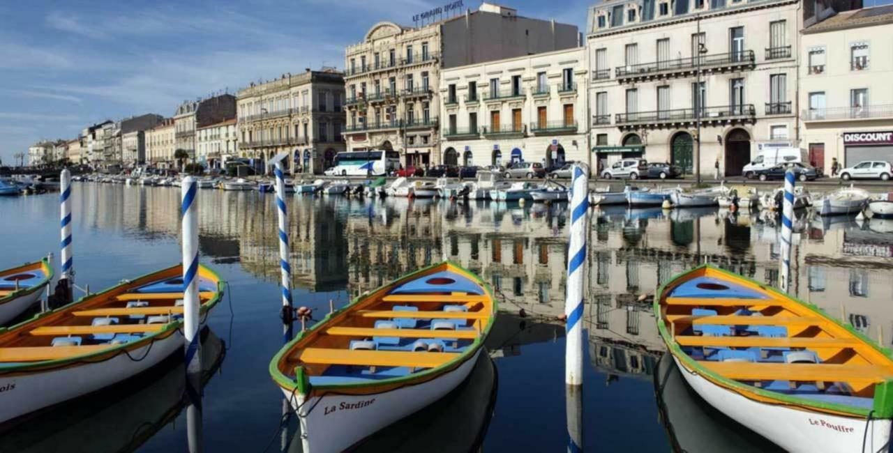 Grand Appartement Sur Canal A 2 Pas Du Centre Ville De Сет Экстерьер фото